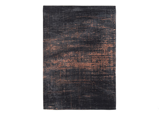 Medený čierny moderný koberec - SOHO COPPER 8925